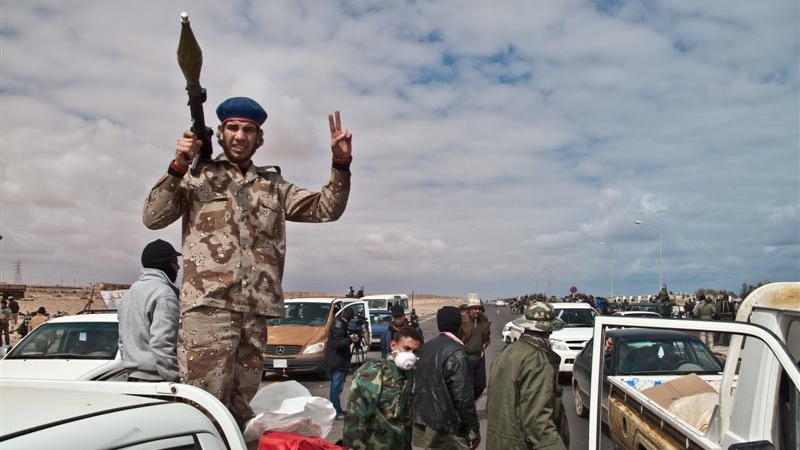 Illustration for article titled These are the trucks that power the Libyan Rebels